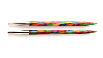 Спицы Knit Pro съемные 'Symfonie' 4,5 мм для длины тросика 20 см, дерево, многоцветный, 2шт