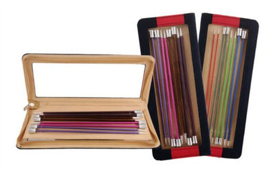 Набор Knit Pro Набор прямых спиц длиной 40 см 'Zing' (2,5 мм, 3 мм, 3,5 мм, 4 мм, 4,5 мм, 5 мм, 5,5 мм, 6 мм), алюминий, 8 видов