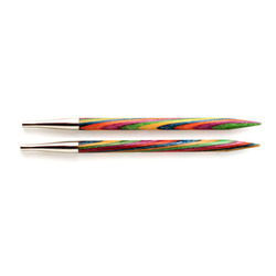 Спицы Knit Pro съемные 'Symfonie' 4,5 мм для длины тросика 20 см, дерево, многоцветный, 2шт
