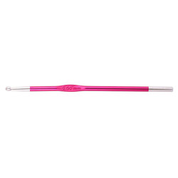 Крючок Knit Pro для вязания 'Zing' 5 мм, алюминий, рубиновый