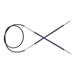 Спицы Knit Pro круговые "Royale" 3мм 100см, ламинированная береза