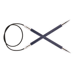 Спицы Knit Pro круговые "Royale" 6,5мм 40см, ламинированная береза