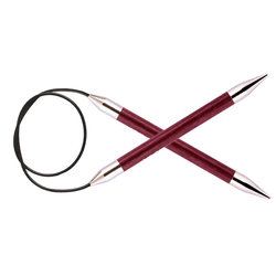 Спицы Knit Pro круговые "Royale" 9мм 100см, ламинированная береза