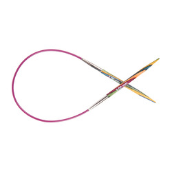 Спицы Knit Pro круговые Symfonie 2мм/40см, дерево, многоцветный