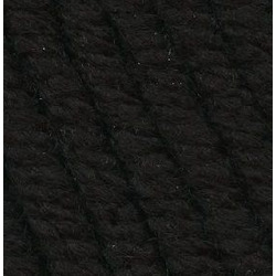 Пряжа Троицкая LANA GRACE Grande (25% мериносовая шерсть, 75% акрил супер софт) 5х100г/65м цв.0140 черный