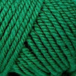 Пряжа Пехорка Популярная (50% импортная шерсть, 45% акрил, 5% акрил высокообъёмный) 10х100г/133м цв.480 ярк.зелень