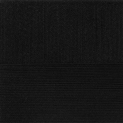 Пряжа Пехорка Классический хлопок (100% мерсеризованный хлопок) 5х100г/250м цв.002 черный