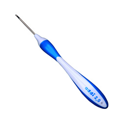 Спицы Addi Вязальный с эргономичной пластиковой ручкой addiSwing Maxi, №2, 17 см