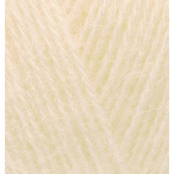 Пряжа Alize Angora Gold (20% шерсть, 80% акрил) 5х100г/550м цв.160 медовый