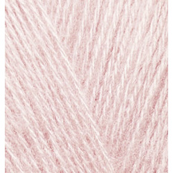 Пряжа Alize Angora Gold (20% шерсть, 80% акрил) 5х100г/550м цв.271 жемчужно-розовый