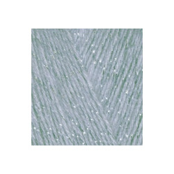 Пряжа Alize Angora Gold Simli (5% металлик, 20% шерсть, 75% акрил) 5х100г/500м цв.021 серый