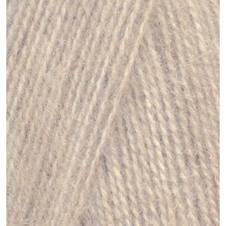Пряжа Alize Angora Real 40 (40% шерсть, 60% акрил) 5х100г/480м цв.152 беж меланж