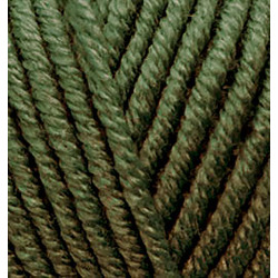 Пряжа Alize Superlana maxi (25% шерсть, 75% акрил) 5х100г/100м цв.241 т.зеленый