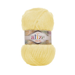 Пряжа Alize Softy Plus (100% микрополиэстер) 5х100г/120м цв.013 желтый