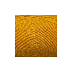 Пряжа Камтекс Праздничная (48% кашмилон, 48% акрил, 4% метанит) 10х50г/160м цв.104 желтый