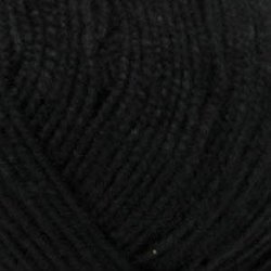 Пряжа Пехорка Бисерная (100% акрил) 5х100г/450м цв.002 черный