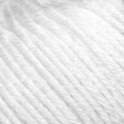 Пряжа Пехорка Детский каприз (50% мериносовая шерсть, 50% фибра) 10х50г/225м цв.001 белый