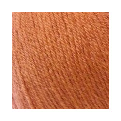 Пряжа Пехорка Детский каприз (50% мериносовая шерсть, 50% фибра) 10х50г/225м цв.284 оранжевый