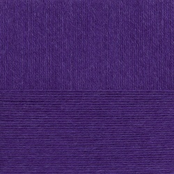Пряжа Пехорка Школьная (100% акрил) 5х50г/150м цв.078 фиолетовый