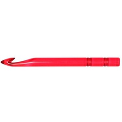 Крючок Knit Pro для вязания "Trendz" 12мм, акрил, красный