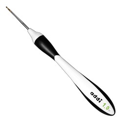Крючок Addi Вязальный с эргономичной пластиковой ручкой AddiSwing 0.5 мм / 16 см