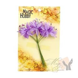 Цветы бумажные MAGIC HOBBY уп.6шт